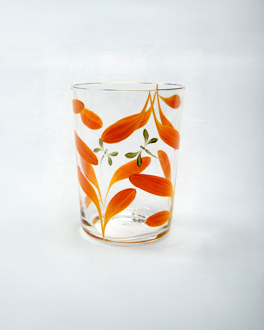 Melides Spring Tumblers · hand-painted glassware, view 6 · Los Vasos de Agua Clara