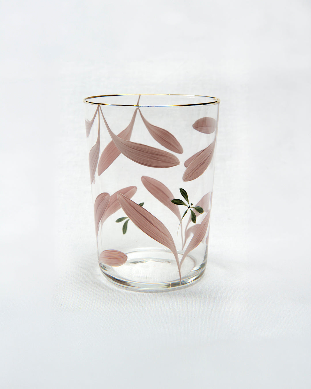 Melides Spring Tumblers · hand-painted glassware, view 4 · Los Vasos de Agua Clara