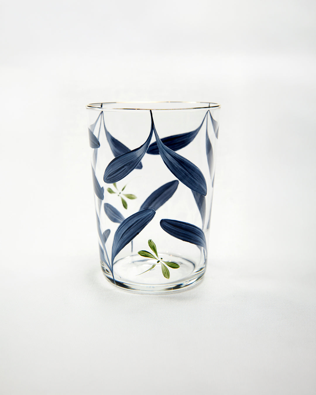 Melides Summer Tumblers · hand-painted glassware, view 5 · Los Vasos de Agua Clara