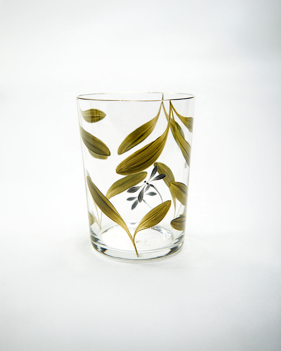 Melides Summer Tumblers · hand-painted glassware, view 6 · Los Vasos de Agua Clara