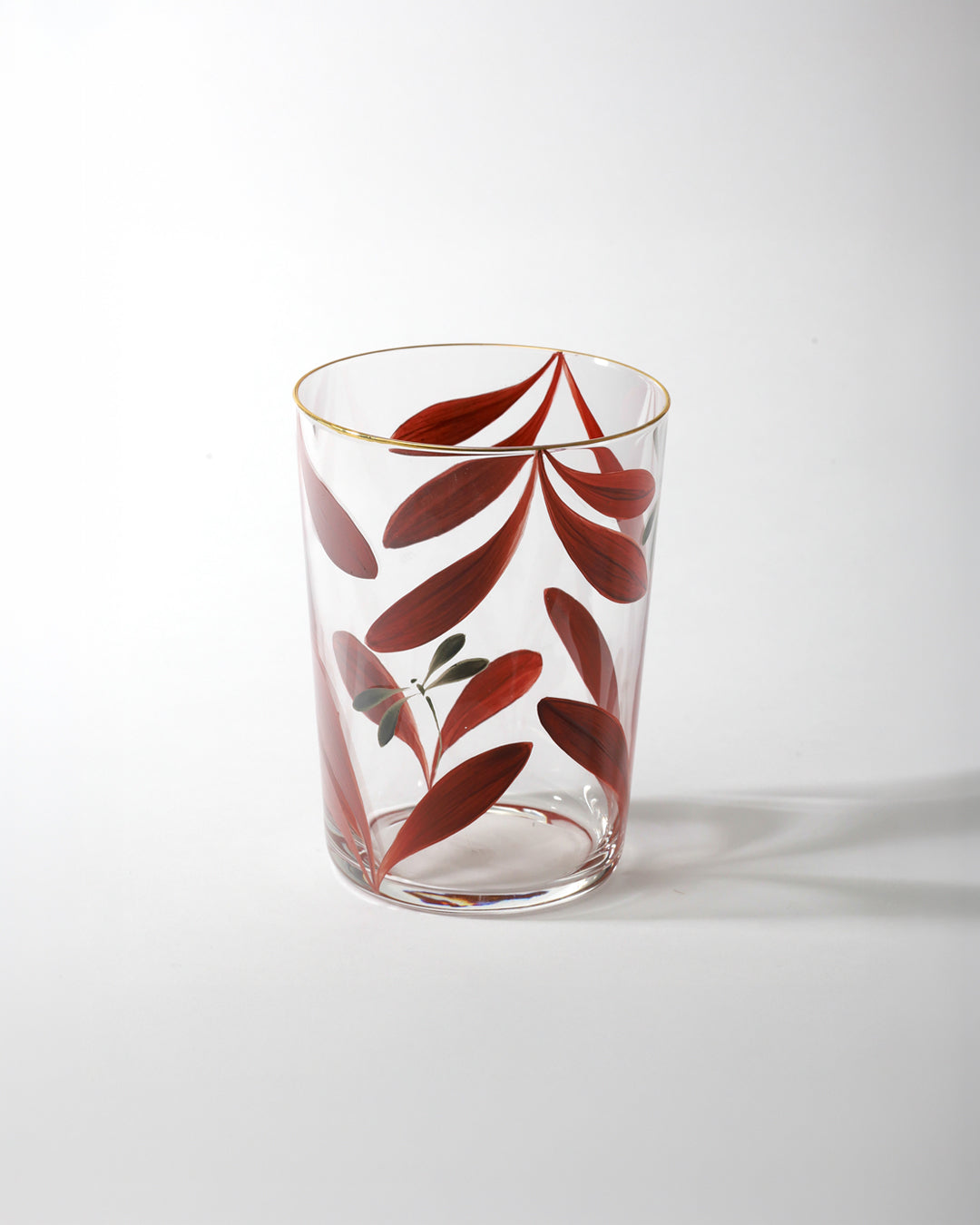 Melides Summer Tumblers · hand-painted glassware, view 3 · Los Vasos de Agua Clara