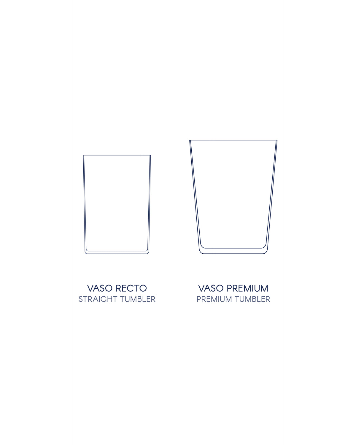 Portofino Tumblers · hand-painted glassware, view 6 · Los Vasos de Agua Clara