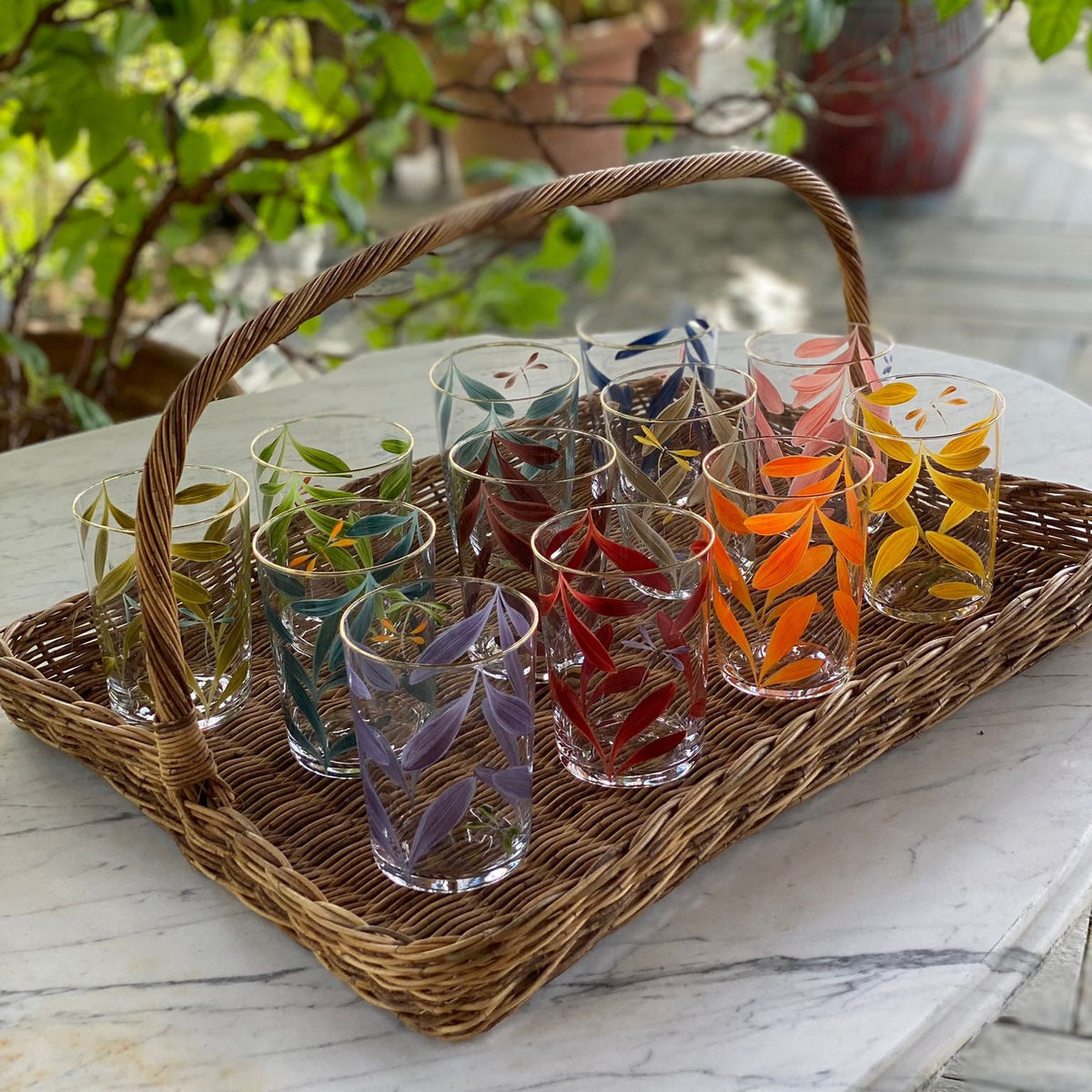 Vaso Melides Spring (Set 4)