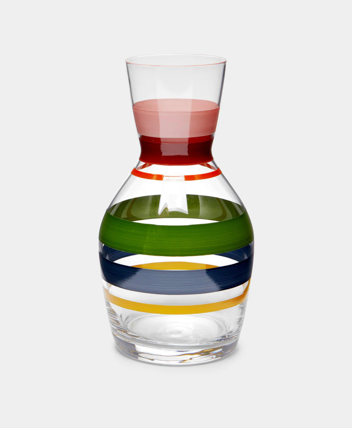 Set Portofino · cristalería pintada a mano en portofino · Los Vasos de Agua Clara